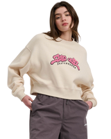 Winkowski 8Baller Strip Sweatshirt in Chalk