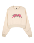 Winkowski 8Baller Strip Sweatshirt in Chalk