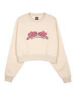 Winkowski 8Baller Strip Sweatshirt in Chalk
