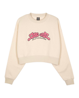 Winkowski 8Baller Strip Sweatshirt in Chalk