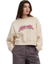Winkowski 8Baller Strip Sweatshirt in Chalk
