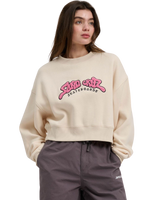 Winkowski 8Baller Strip Sweatshirt in Chalk