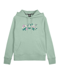 The Santa Cruz Womens Cluster Strip Hoodie in Pale Sage