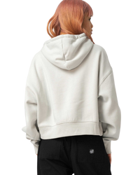 The Santa Cruz Womens Love Script Front Hoodie in Mist