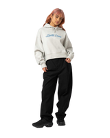 The Santa Cruz Womens Love Script Front Hoodie in Mist