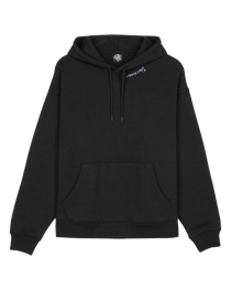 The Santa Cruz Womens Night Critter Hoodie in Black