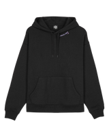 The Santa Cruz Womens Night Critter Hoodie in Black
