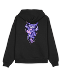 The Santa Cruz Womens Night Critter Hoodie in Black