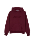 The Santa Cruz Womens SC Stitch Hoodie in Dark Cherry