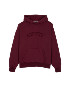 The Santa Cruz Womens SC Stitch Hoodie in Dark Cherry