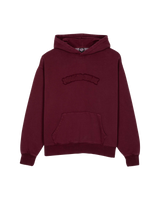 The Santa Cruz Womens SC Stitch Hoodie in Dark Cherry