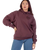 The Santa Cruz Womens Sun Up Dot Hoodie in Cocoa Powder