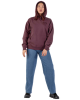 The Santa Cruz Womens Sun Up Dot Hoodie in Cocoa Powder