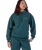 The Santa Cruz Womens Groovy Stack Hoodie in Deep Sea Wash
