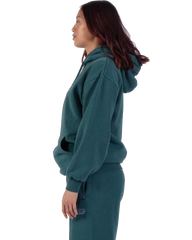 The Santa Cruz Womens Groovy Stack Hoodie in Deep Sea Wash