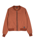 The Santa Cruz Womens Opus Dot Bomber Jacket in Clay