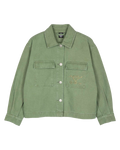 The Santa Cruz Womens Asp Key Jacket in Pale Sage Wash