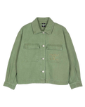 The Santa Cruz Womens Asp Key Jacket in Pale Sage Wash