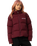 The Santa Cruz Womens Strip 2 In 1 Quilted Jacket in Dark Cherry