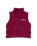 The Santa Cruz Womens Strip 2 In 1 Quilted Jacket in Dark Cherry