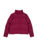 The Santa Cruz Womens Strip 2 In 1 Quilted Jacket in Dark Cherry