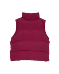 The Santa Cruz Womens Strip 2 In 1 Quilted Jacket in Dark Cherry