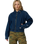 The Santa Cruz Womens Split Sun Bomber Jacket in Dark Denim