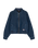 The Santa Cruz Womens Split Sun Bomber Jacket in Dark Denim