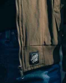 Pilot Bomber Jacket in Olive