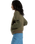 The Santa Cruz Womens Pilot Bomber Jacket in Olive