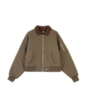 The Santa Cruz Womens Pilot Bomber Jacket in Olive