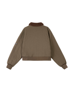 The Santa Cruz Womens Pilot Bomber Jacket in Olive