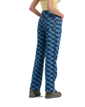 The Santa Cruz Womens Classic Baggy Jeans in Blue Wave Check