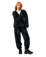 The Santa Cruz Womens Homebody Joggers in Black Daisy