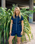 Line Up Utility Playsuit in Dark Denim