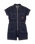The Santa Cruz Womens Line Up Utility Playsuit in Dark Denim
