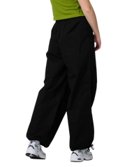 The Santa Cruz Womens Strip Parachute Trousers in Black