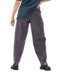 The Santa Cruz Womens Makers Trousers in Grey Wash
