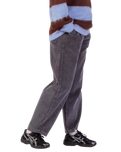 The Santa Cruz Womens Makers Trousers in Grey Wash