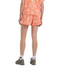 The Santa Cruz Womens Take A Trip Walkshorts in Apricot Trip Repeat