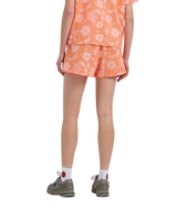 The Santa Cruz Womens Take A Trip Walkshorts in Apricot Trip Repeat