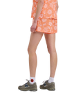 The Santa Cruz Womens Take A Trip Walkshorts in Apricot Trip Repeat