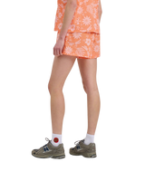 The Santa Cruz Womens Take A Trip Walkshorts in Apricot Trip Repeat