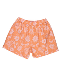 The Santa Cruz Womens Take A Trip Walkshorts in Apricot Trip Repeat