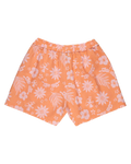 The Santa Cruz Womens Take A Trip Walkshorts in Apricot Trip Repeat