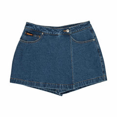 Classic Label Skort in Classic Blue
