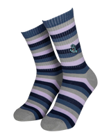 The Santa Cruz Womens Mini Hand Socks (2 Pack) in Dark Cherry & Mist