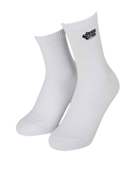 Groovy Stack Socks (2 Pack) in White & Lilac