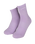 Groovy Stack Socks (2 Pack) in White & Lilac