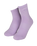 Groovy Stack Socks (2 Pack) in White & Lilac
